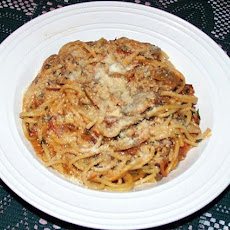 30 Minute Bacon Spaghetti for 2