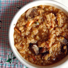 Quick-Cooking Mushroom Barley Soup