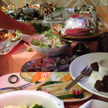 Buffet gourmand du 26/01/13