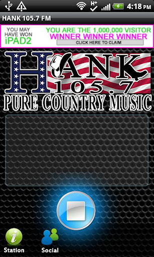 HANK 105.7 FM