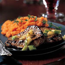 Veal Medallions with Apple-Thyme Sauce