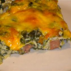 Ham and Cheese Omelet Casserole