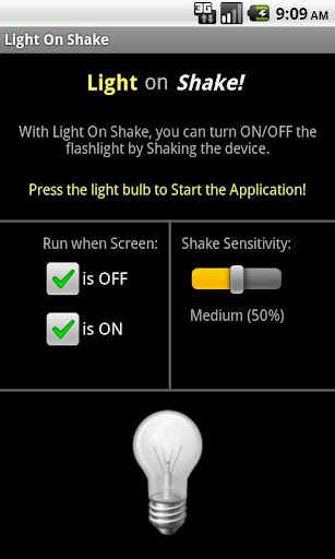 Light on Shake