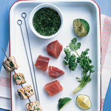 Grilled Tuna Skewers