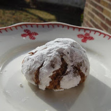 Nutella Crinkle Cookies