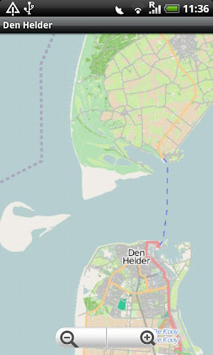 Den Helder Texel Street Map
