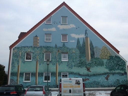 Painted Houseside 3