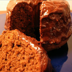 Glazed Chocolate Mini Loaves