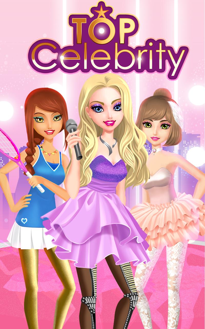 Android application Top Celebrity: 3D Fashion Game screenshort