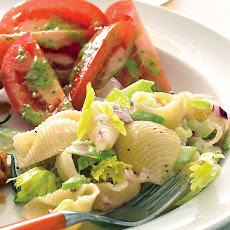 Creamy Pasta Salad with Celery