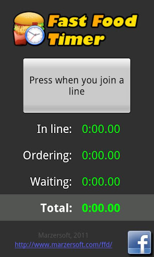 Fast Food Timer