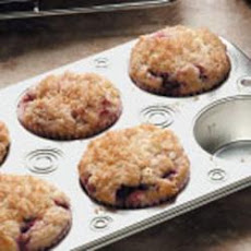 Raspberry Cream Muffins