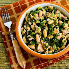 White Bean Salad Recipe with Tuna and Parsley
