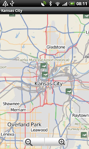 Kansas City Street Map