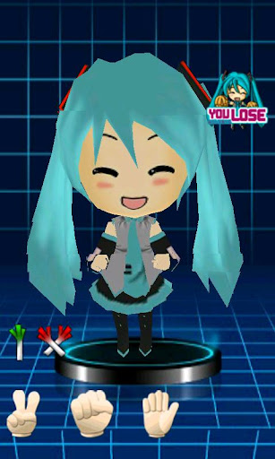 【免費休閒App】3D初音猜拳遊戲-APP點子