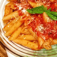 Classic Penne with Tomato-Basil Sauce