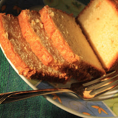 Nannie's Gosh Awful Pound Cake- Lightened