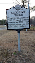 Black River Church Highway Marker