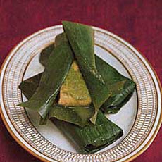Bombay Fish Steamed in Banana Leaves