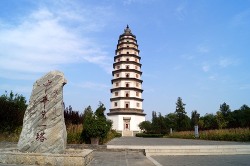 Pagoda in Kaiyuan Temple, 开元寺塔, 定州