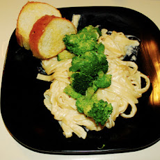 Freezer Chicken Broccoli Fettuccini