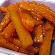 Sherry Vinegar and Molasses Glazed Carrots
