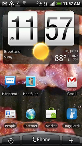 Bacon Live Wallpaper