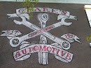 Clark's Automotive Mural