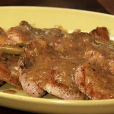 Pork Medallions with Charcuterie Sauce