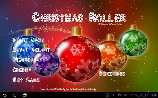 Christmas Roller HD Tablet