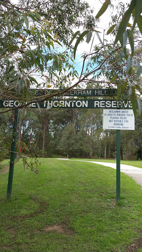 George Thornton Reserve - Taylor Street Entrance