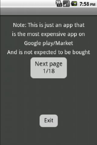 Most Expensive app