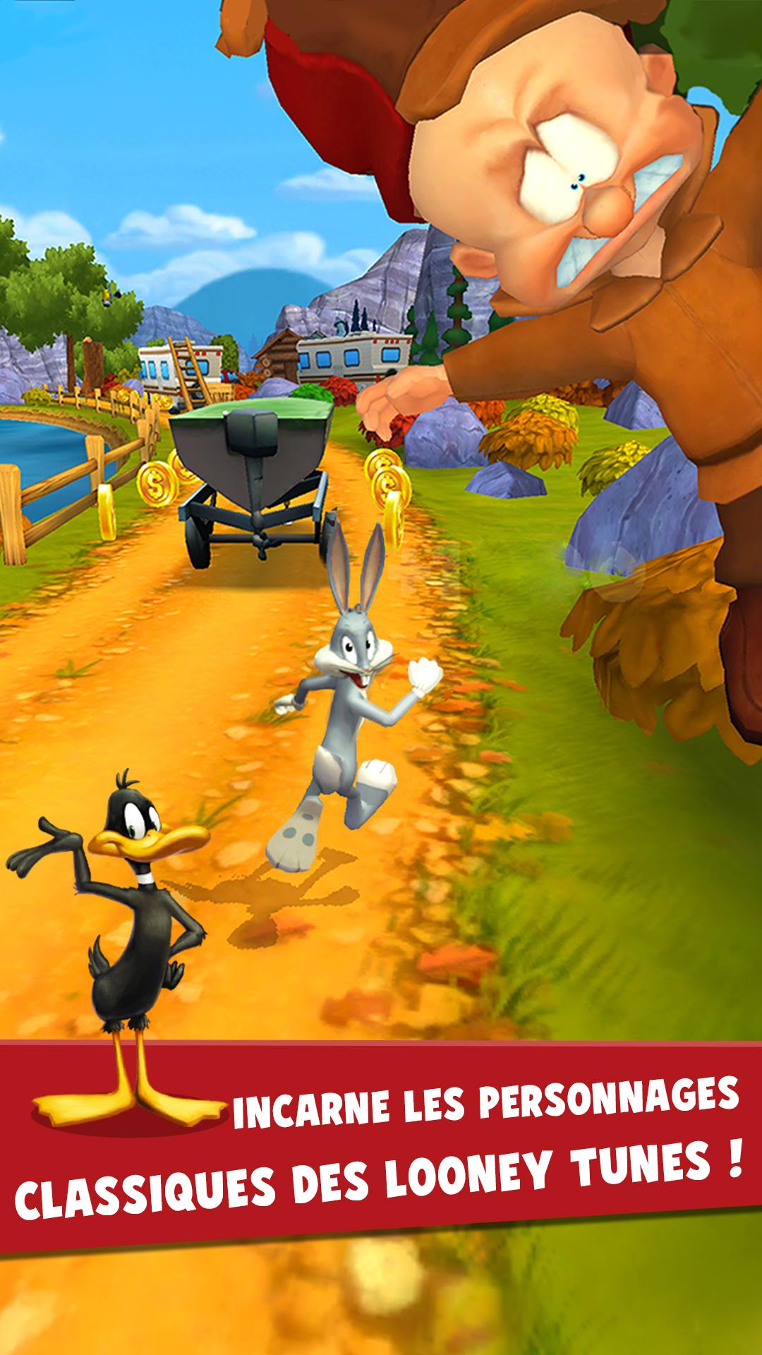 Android application Looney Tunes Dash! screenshort