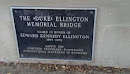 Duke Ellington Memorial Bridge Plaque