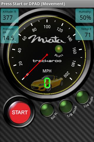 Miata Speedo Dynomaster Layout