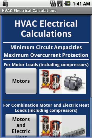 HVAC Electrical Calculations