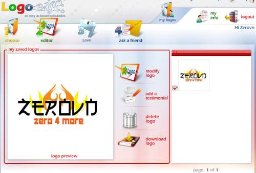 thiết kế logo trực truyến