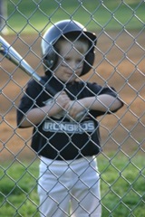 Eli practice swinging