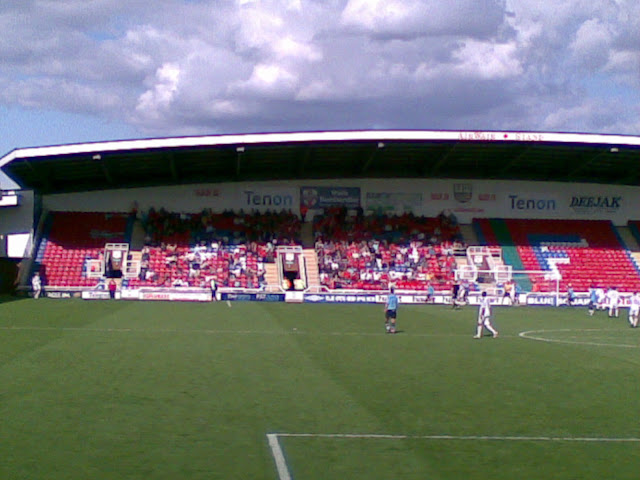 Wrexham fans celebrate after regaining equality
