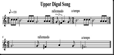 Upper digul song