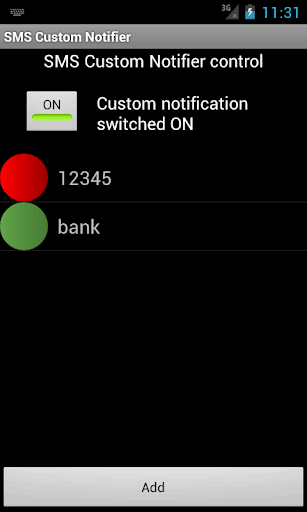 SMS Custom Notifier