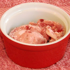 Fresh Picked Strawberry Ice Cream (Electric Ice Cream Machine)