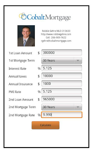 Rob Owen's Mortgage Calculator
