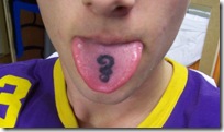 tatuagem na língua
