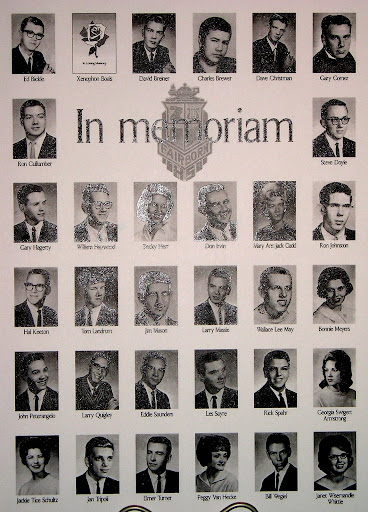 Poster from Reunion "In memoriam"