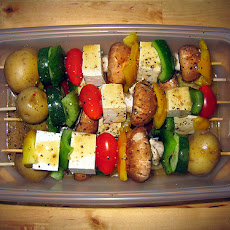 Deviled Tofu Kebabs