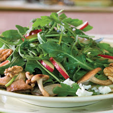 Mushroom, Apple, and Goat Cheese Salad