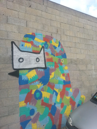Graff Chat Coloré