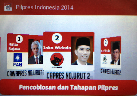 App Pemilu Presiden Indonesia 2014 APK for Windows Phone  Android 