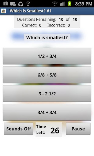 【免費解謎App】Which is Smallest? #1-APP點子